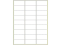 卓联ZL-2827-100电脑打印标签(63.5*32mm)