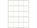 卓联ZL-2820-100电脑打印标签(50.5*49mm)