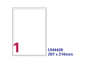 裕宝 UH4428 电脑打印标签(297×210mm)