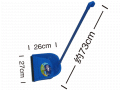 开普特WH-9005簸箕(优质塑料,约27*26*73cm)