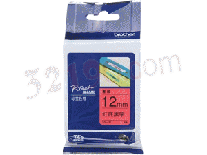 brother兄弟TZe-431 12mm红底黑字标签色带（适用PT1010/1280/1650/7600）