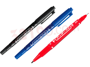 斑马YYTS5/MO120小双头油性记号笔(圆头+细头)
