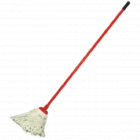 喷塑铁杆棉线拖把(其头可更换)