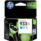 HP惠普CN054AA 933XL超大号青色墨盒(适用Officejet 7110/7610 825页)