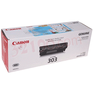 CANON佳能CRG-303黑色原装硒鼓(2000张,适用LBP-2900 3000）