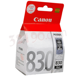 Canon佳能PG-830黑色原装墨盒(220页,适用ip1180 1880 2580 MX308 318 228 145 476 198 1980)