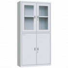 宏祎YZ-Q003上玻下铁文件柜(H1800W900D400)等体器械柜