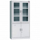 宏祎YZ-Q002上玻下铁文件柜(H1800W900D400)不等体大器械柜