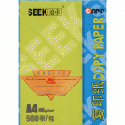 APP旗舰 Seek A4 80g复印纸(500张/包 高白全木浆旗舰系列)   有同行卖400张/包的！我们是500张/包！