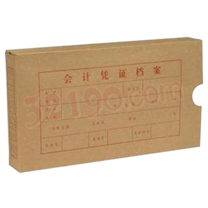 Lixin立信2993-24凭证档案盒(100个/包,长280×宽140×厚50mm)