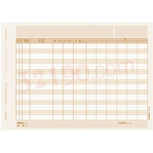 金蝶KZ-J107多栏明细账(主,激光,210*297mm,1000份/箱,80g纸张)