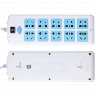 公牛GN-218 双排十联电源插座(10A,2500W,过载保护)