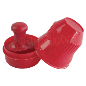 宏祎圆形印章盒公章盒(内径47mm)