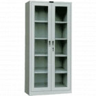 宏祎YZ-Q001通玻对开门文件柜(H1800W900D400)器械柜