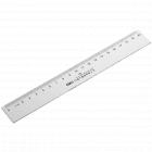 deli得力6220  20CM有机直尺