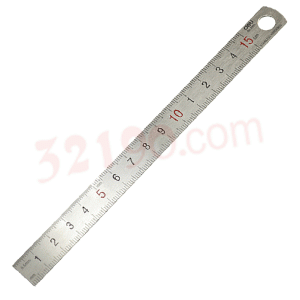 deli得力DL8461 15CM钢直尺 钢尺