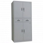 宏祎YZ-026中二斗双节对开门分体文件柜(H1800W900D400mm) 分体柜