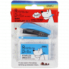 deli得力0253迷你订书机套装
