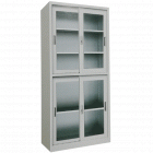 宏祎YZ-Y002上下玻璃移门柜 通体柜(H1800W900D400mm)