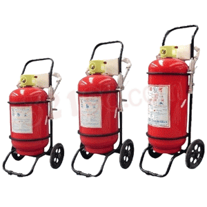 35KG干粉推车灭火器 工厂专用灭火器 推车型MFZ35干粉