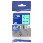 Brother兄弟TZe-721绿底黑字9mm原装标签机色带(PT-18Rz/1010/1280/2030/2100/2430PCz/2730/3600/7600/9700PC/9800PCN)