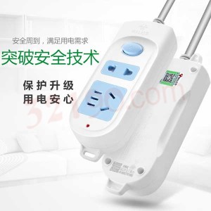 公牛GN-612 1.8米2孔单排电源插座(10A,2500W)拖线板 排插