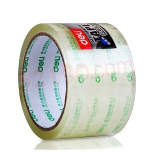 deli得力30321 60mm*40Y封箱胶带(50u透明)