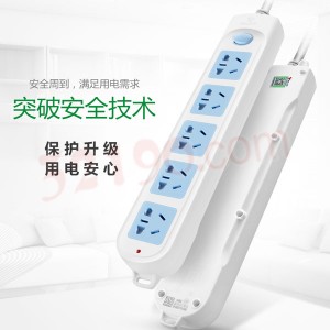 公牛GN-602单排五联插座(10A,2500W)