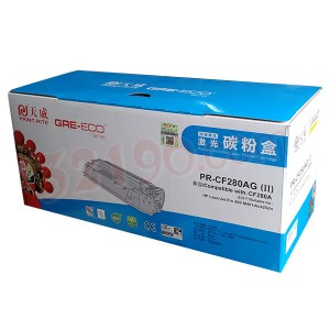 天威CF280A(80A)黑色硒鼓2700页大容量高品质政企客户专供版 (适用HP/400/M401DN/M401D/M401N CE505/P2035n/P2055)