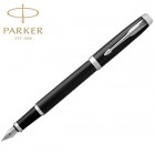 Parker派克IM纯黑丽雅 白夹墨水笔 钢笔 全金属笔身