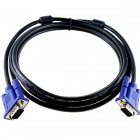 山泽 VM-1015 蓝头双磁环逐行扫描 VGA线 视频线 1.5米