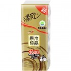 清风原木纯品金装160克4层10卷卫生纸卷筒纸家用厕纸1提B20A6JN